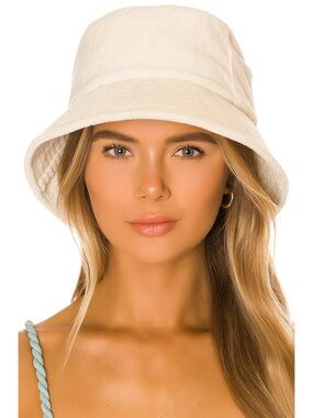 Lack Of Color Cream Bucket Hat